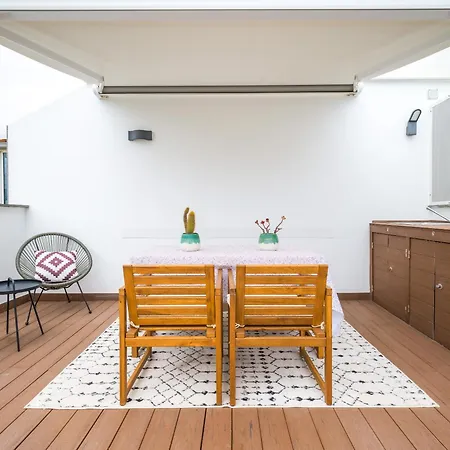 Topsun - Rooftop With Large Terrace Apartment