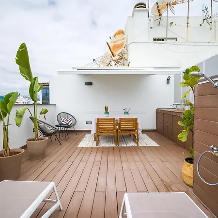 Lejlighed Topsun - Rooftop With Large Terrace *