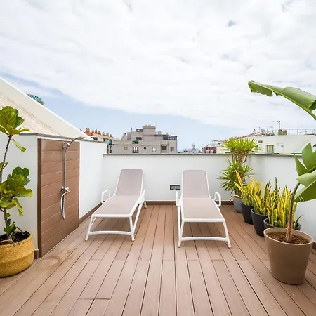 Lejlighed Topsun - Rooftop With Large Terrace
