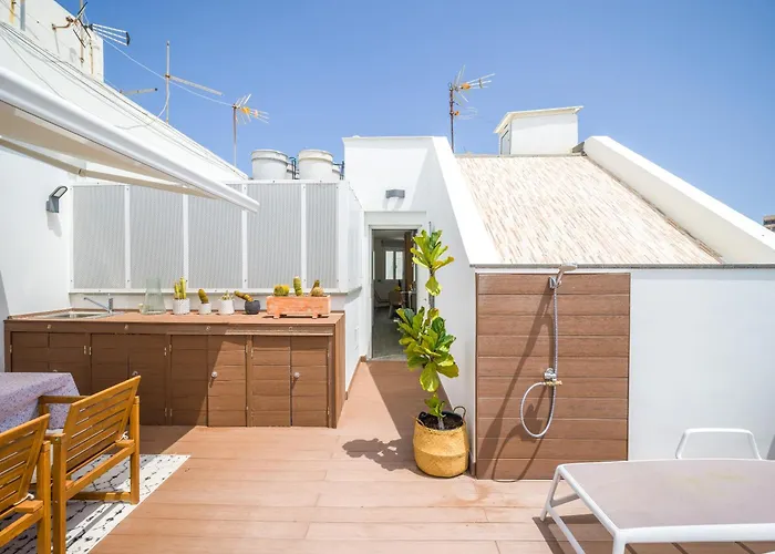 아파트 Topsun - Rooftop With Large Terrace